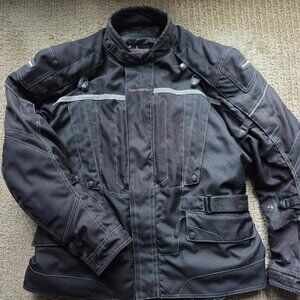 Tourmaster Transition Series 2 men's motorcycle jacket,black  size XXL/48.